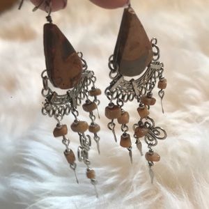 Dangly hippie earrings